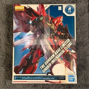 Bandai MG The Gundam Base Limited Sinanju (Mechanical Clear)